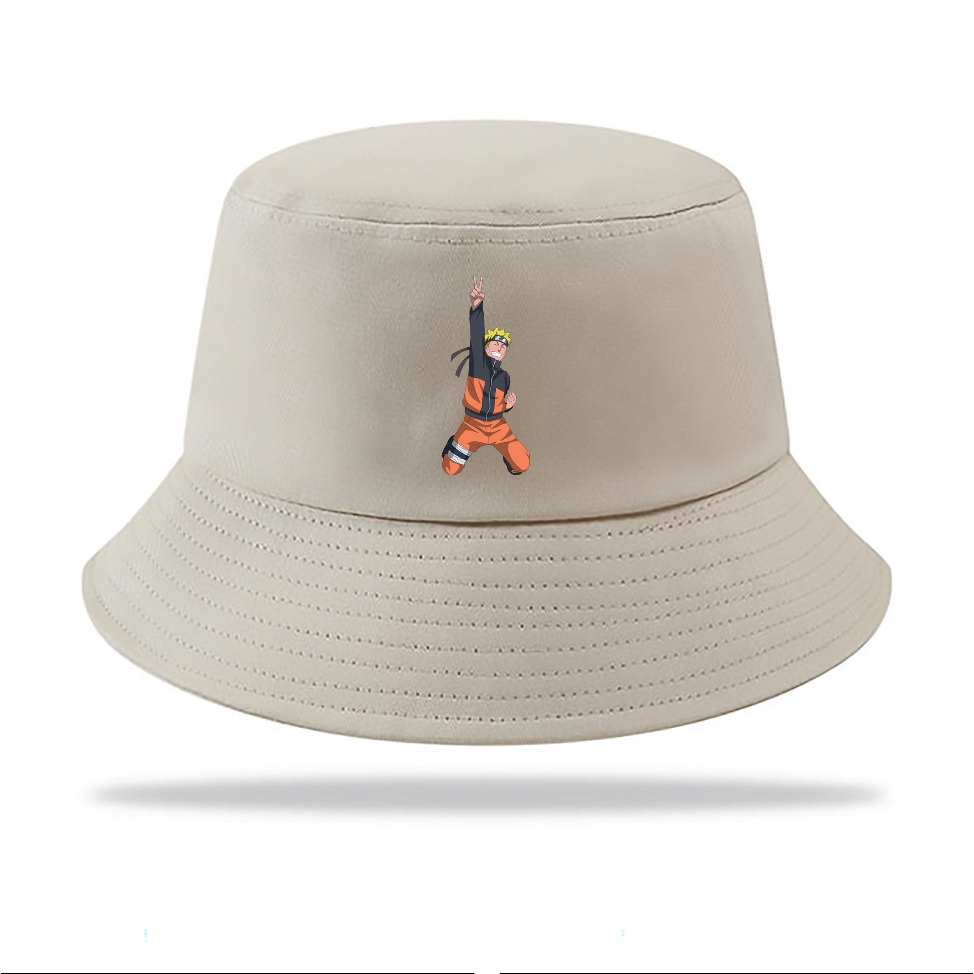（画像用） NARUTO -ナルト- うずまき ナルト Uzumaki Naruto アウトドア日除けバケットハット